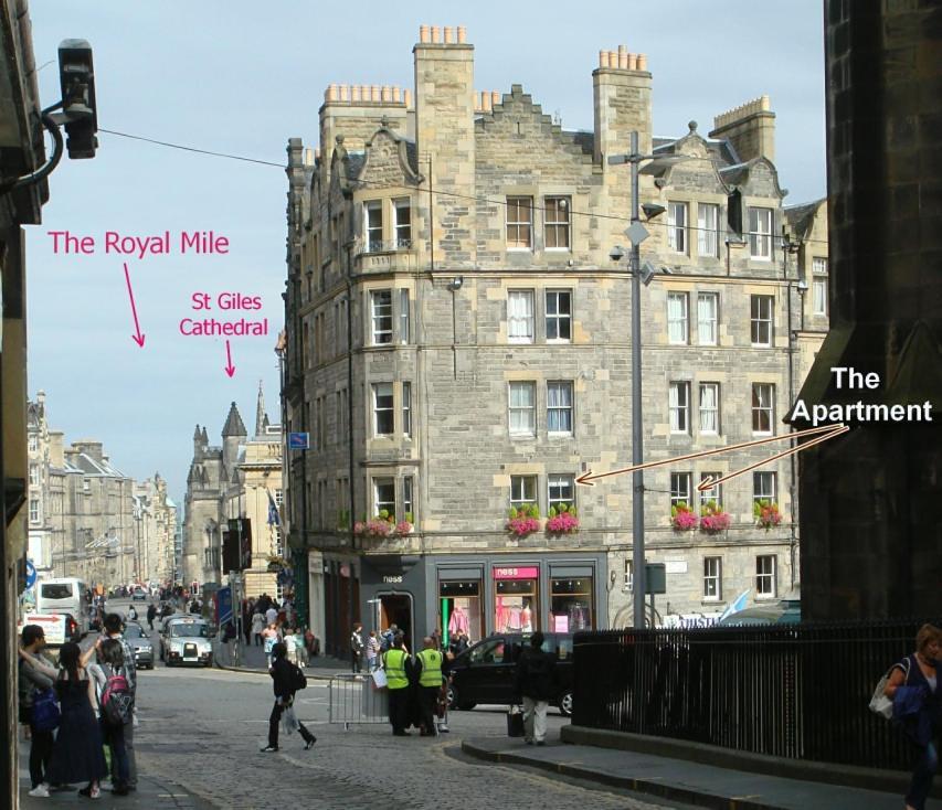 Royal Mile Apartment, 1 Minute From The Castle. EDI Eksteriør billede